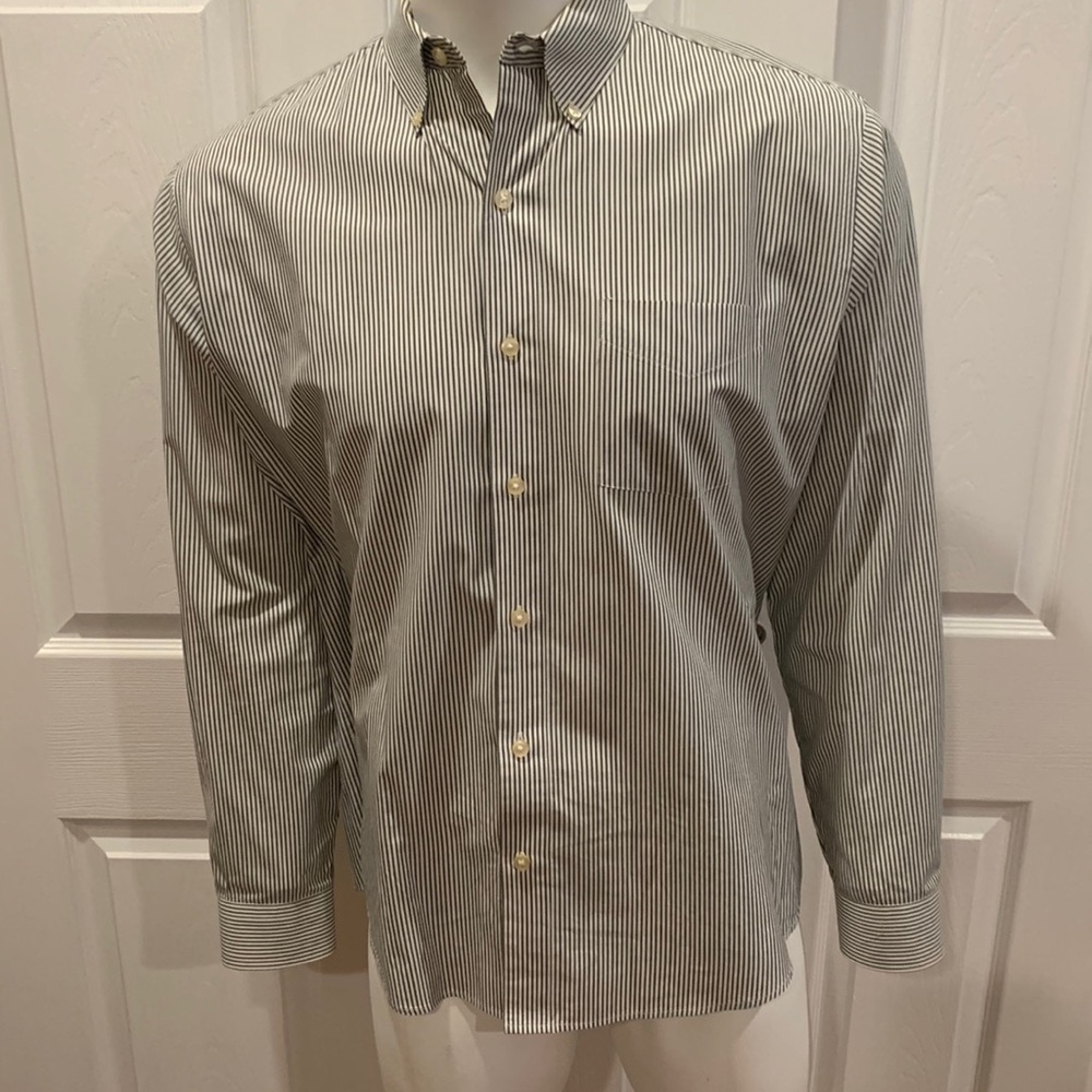 Van Heusen Striped Button Down Shirt